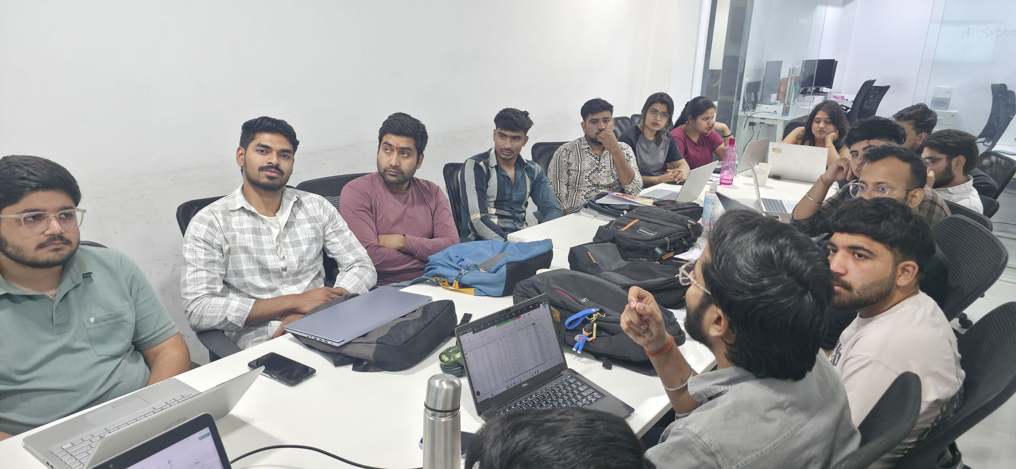 Large batch classroom session