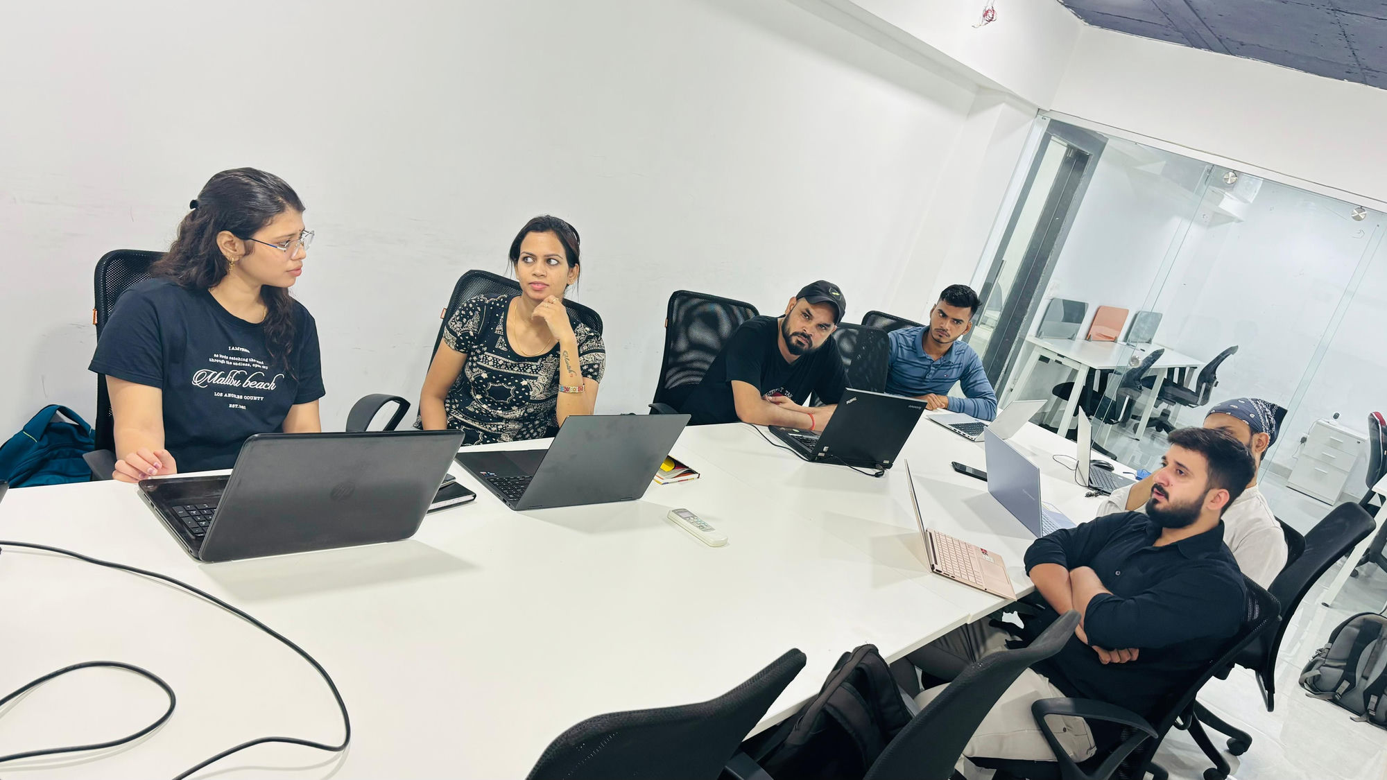 Small group training session